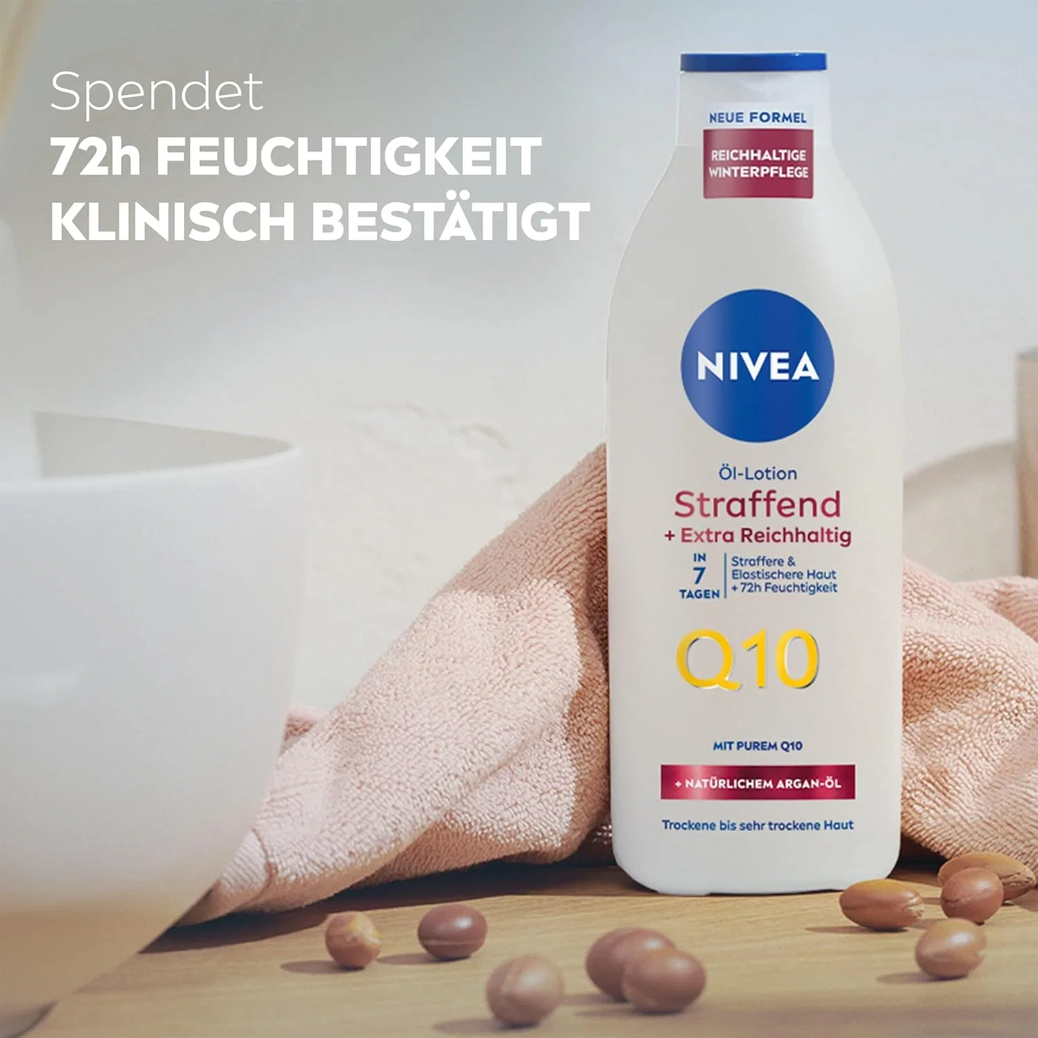 Укрепляющий лосьон-масло для тела Q10 от NIVEA Nivea — фото 2