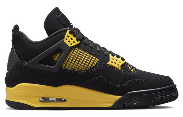 Кроссовки 4 retro 'thunder' Air Jordan, черный — фото 3