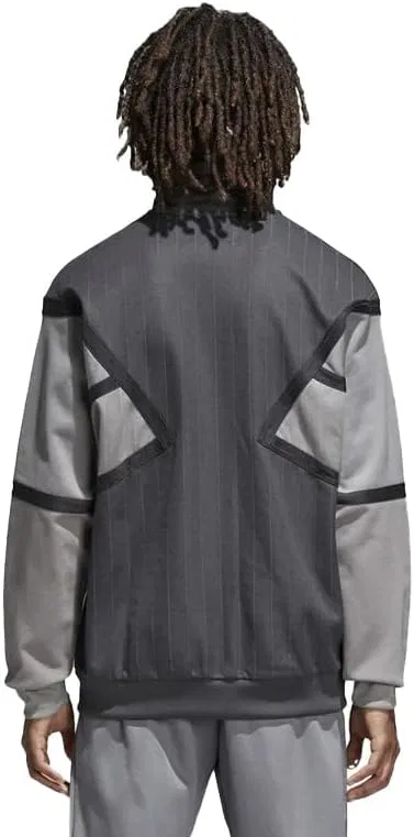 Куртка спортивная Adicolor Classics Beckenbauer Track Jacket, цвет Grey/Black — фото 2