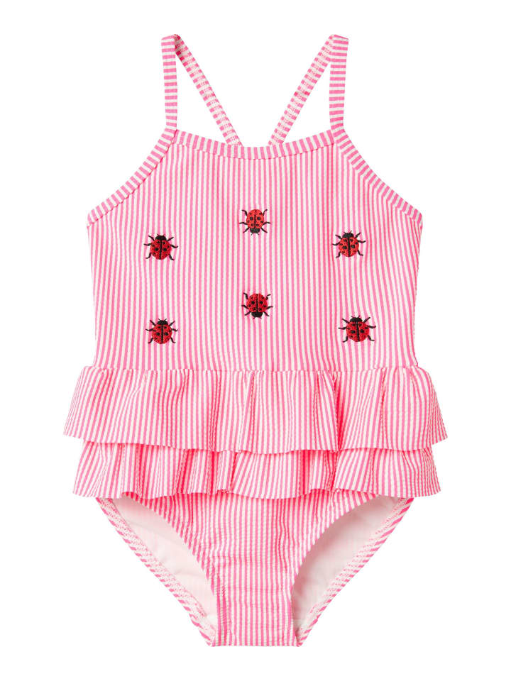 

Купальник name it, цвет knockout pink