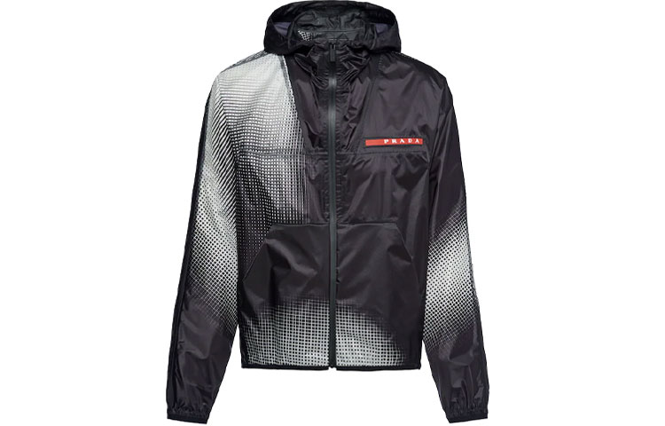 

PRADA Куртка мужская черно-серая, Black Gray
