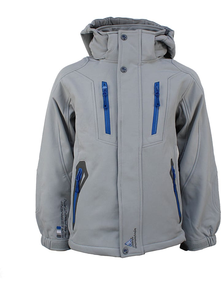 

Peak Mountain Серая куртка из софтшелла