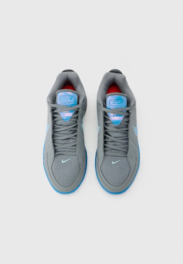 Баскетбольные кроссовки lebron witness ix Nike Performance, Cool Grey/Aurora Blue/Psychic Blue — фото 4