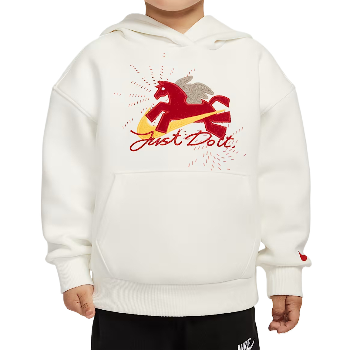 

Детские худи с капюшоном Moderate Nike, sail белый