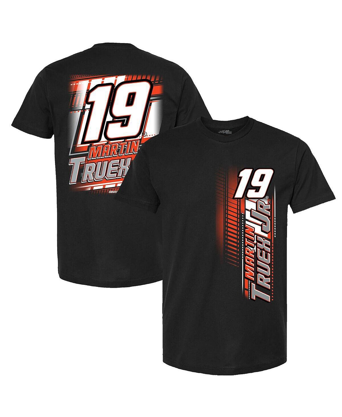 

Мужская черная футболка с именем и номером Martin Truex Jr Joe Gibbs Racing Team Collection, Черный, Мужская черная футболка с именем и номером Martin Truex Jr Joe Gibbs Racing Team Collection