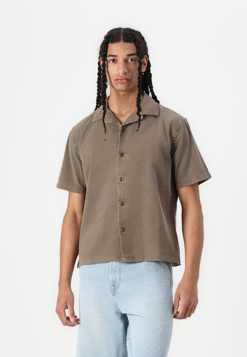 

Рубашка Abercrombie & Fitch, Beige