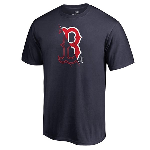 

Футболка мужская fanatics branded navy boston red sox x-ray Unbranded