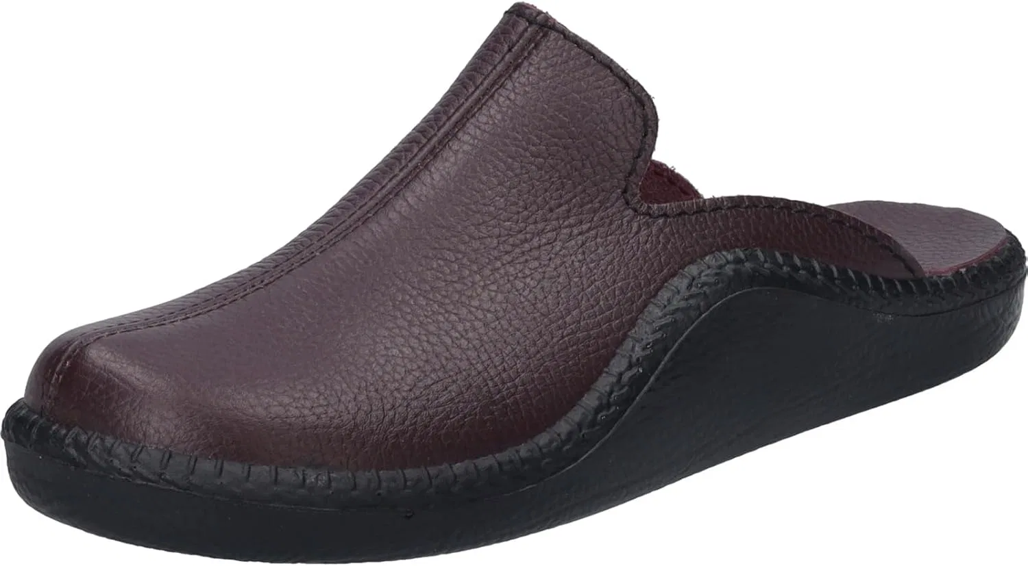 Мужские тапочки Josef Seibel Monaco 202 G, ширина H (широкая), Bordeaux