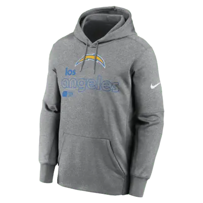 

Худи Nike Los Angeles Chargers Men’s Therma NFL Pullover Hoodie, цвет Grey Heather