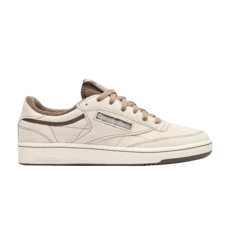 

Кроссовки Reebok Club C 85 Vintage 'Bone Utility Brown', кремовый