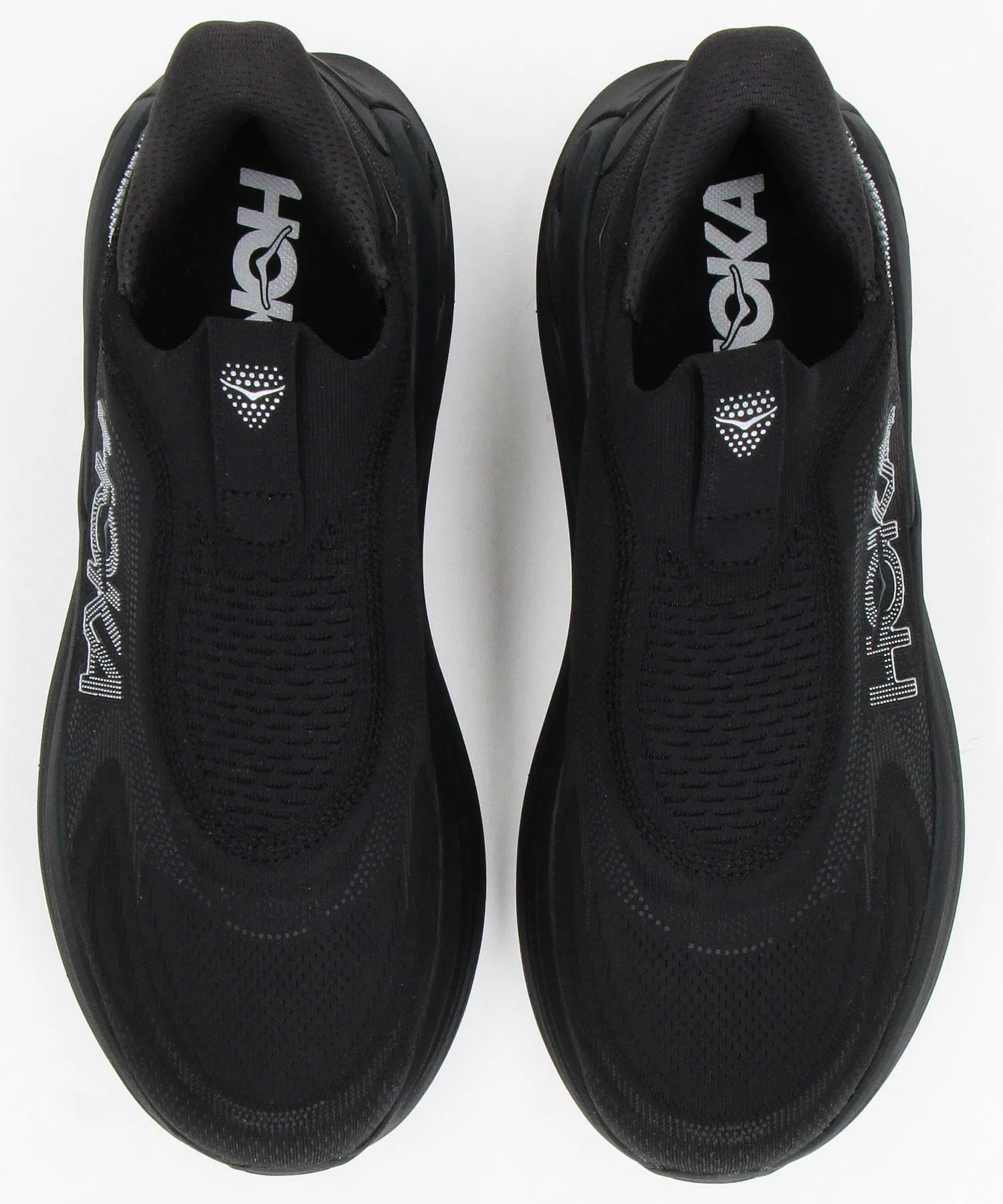 Мужские кроссовки для активного отдыха HOKA SKYWARD LACELESS чёрные — фото 2