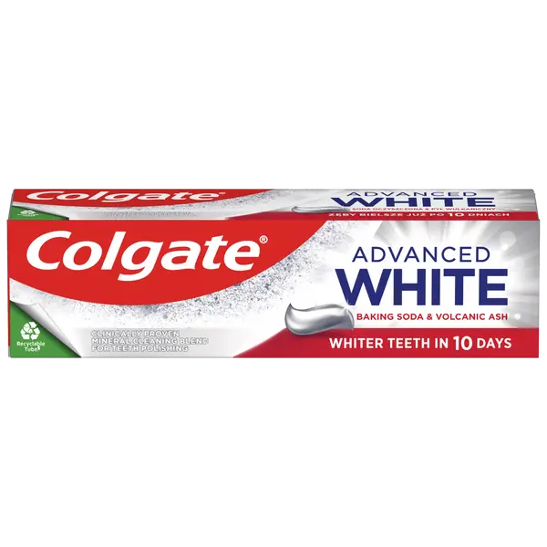 Зубная паста пищевая сода и вулканический пепел, 75 мл Colgate Advanced white baking soda & volcanic ash — фото 4
