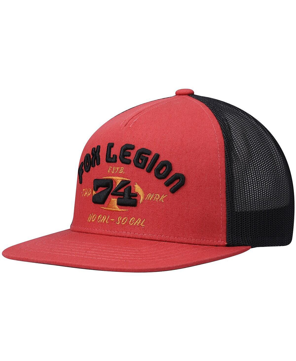 

Мужская красная кепка At Bay Trucker Snapback Fox