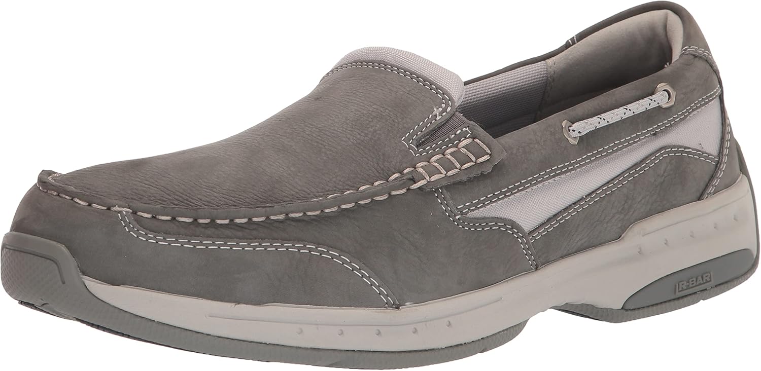 

Мужские лодочные туфли Dunham Mens Captain Venetian, серый