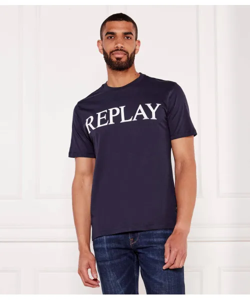 

Футболка Regular fit Replay, синий