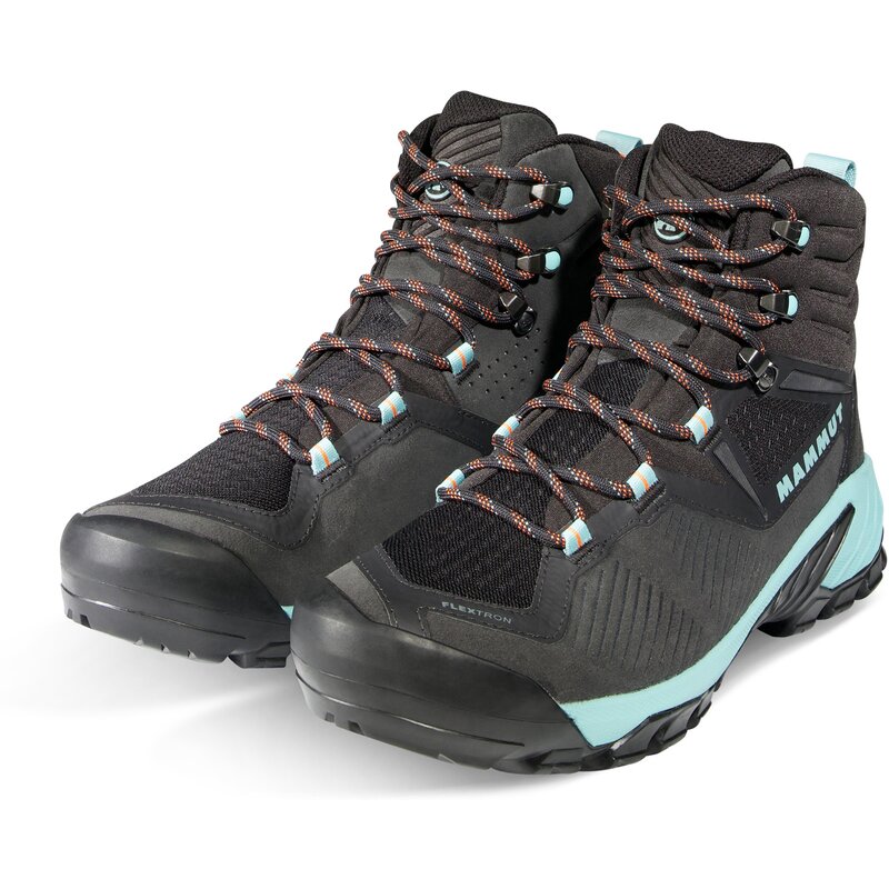Многофункциональные ботинки sapuen high gtx женские Mammut, черный — фото 4