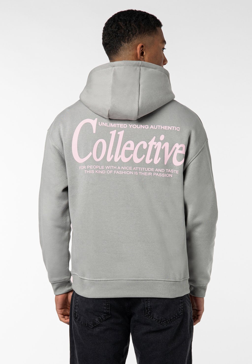 

Толстовка AUTHENTIC BACK - Hoodie Sublevel, серый