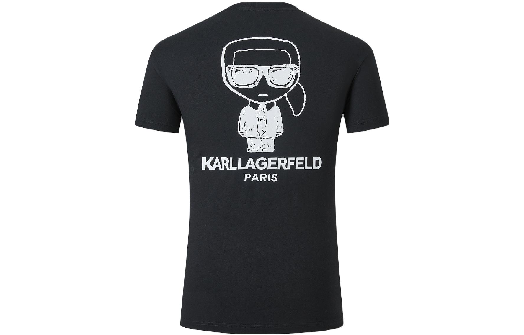 

Футболка мужская черная KARL LAGERFELD / Karl Lagerfeld Jeans