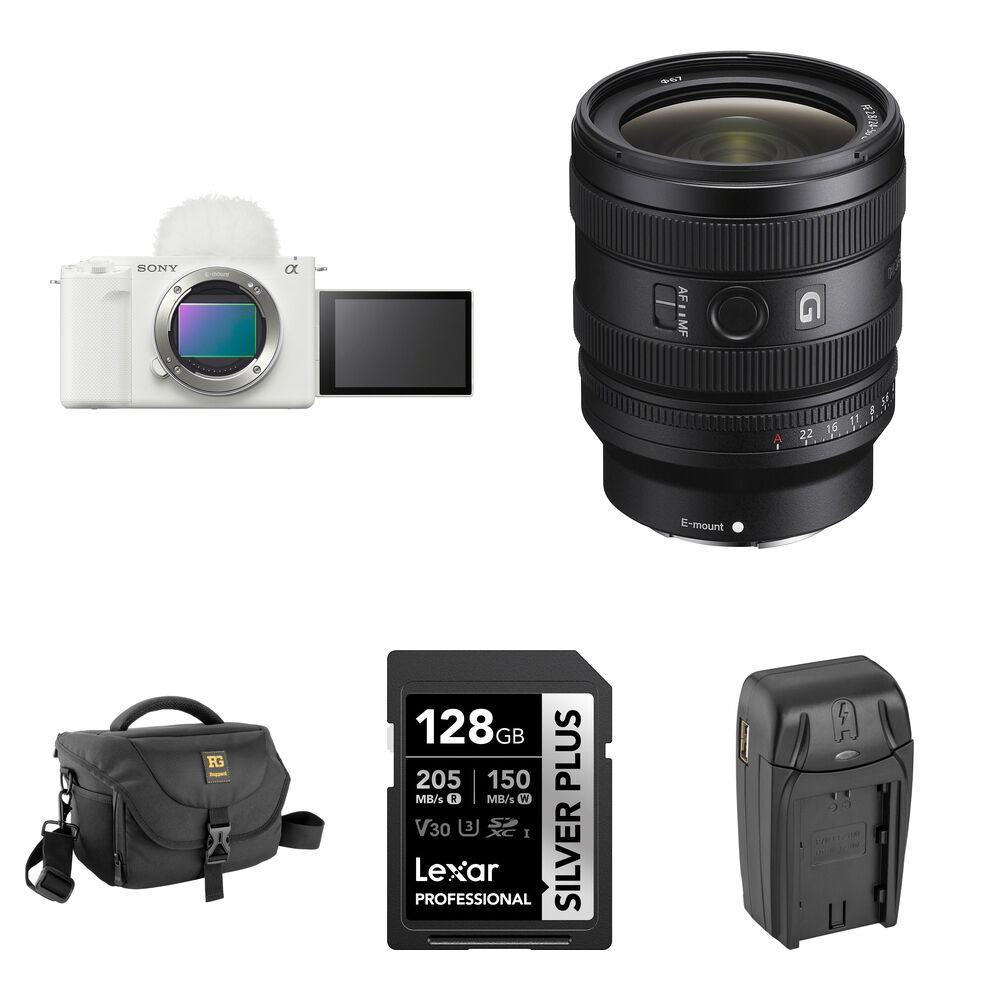 

Беззеркальная камера Sony ZV-E1 Mirrorless Camera with 24-50mm f/2.8 Lens and Basic