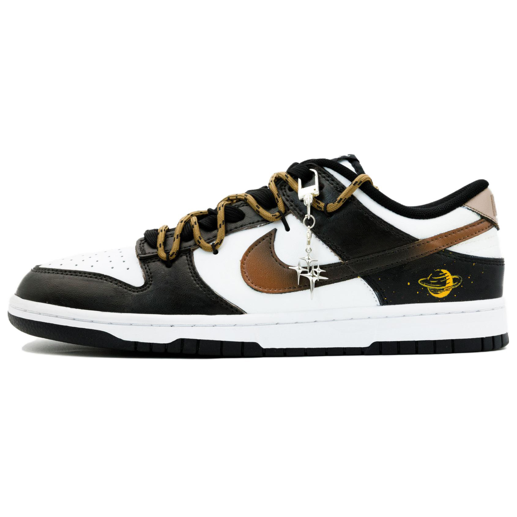 

Nike Кроссовки для скейтбординга Dunk Xingji Dust, устойчивые к истиранию, низкие, мужские, черно-коричневые