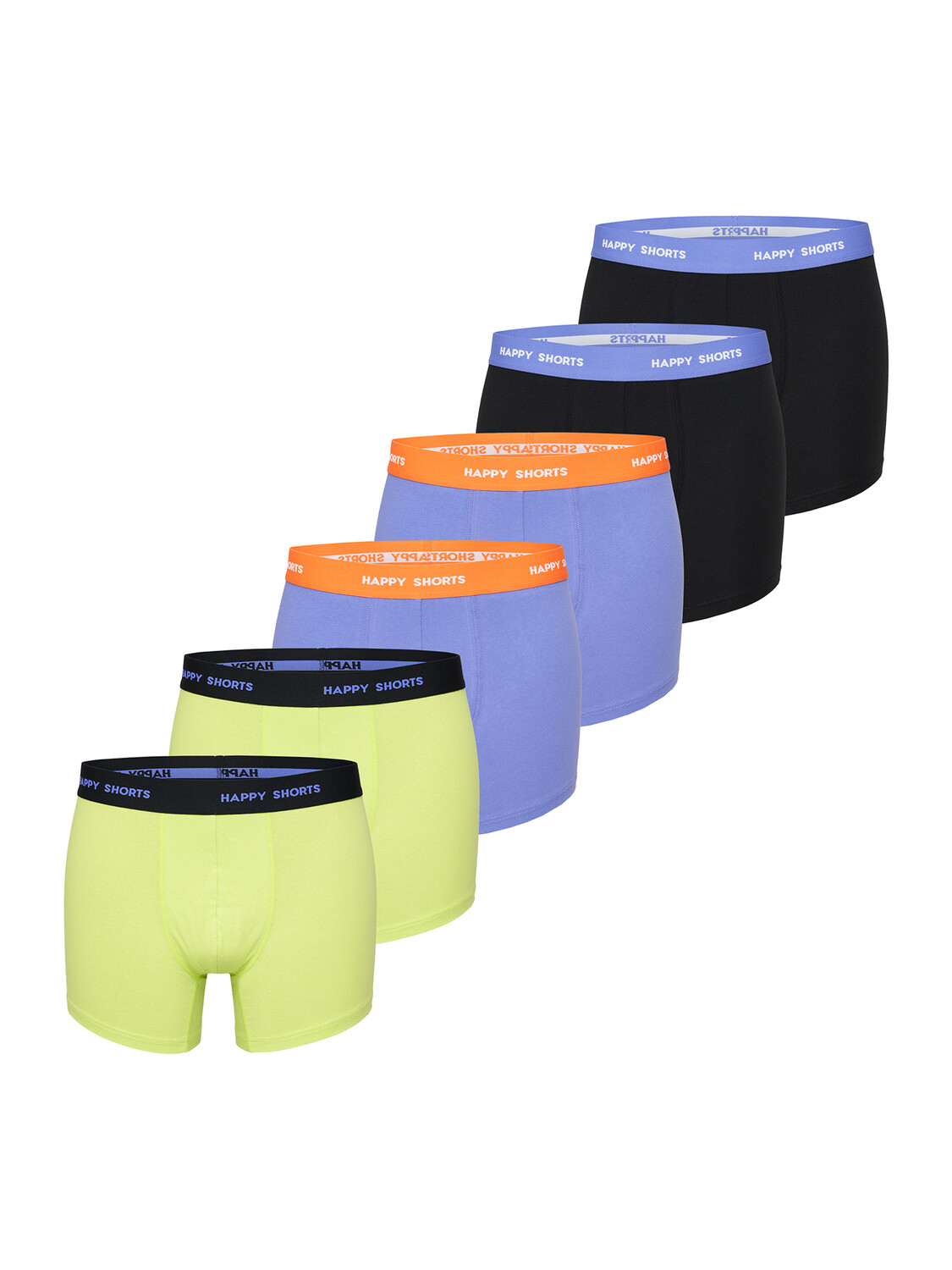 

Боксеры Happy Shorts Retro Pants Jersey, цвет purple/black/lime