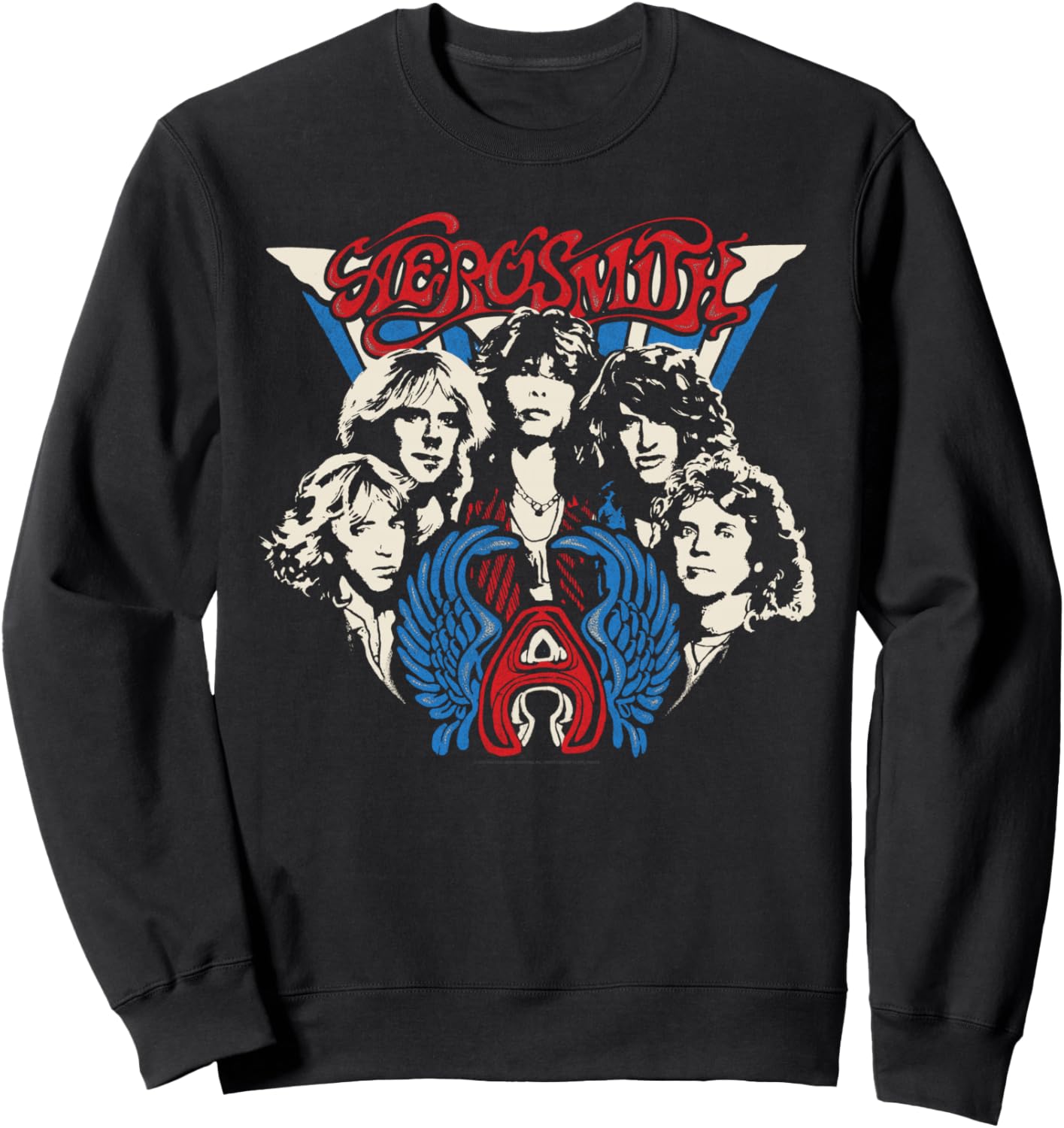 

Винтажная толстовка Aero Wing, черная Aerosmith, Черный, Винтажная толстовка Aero Wing, черная Aerosmith