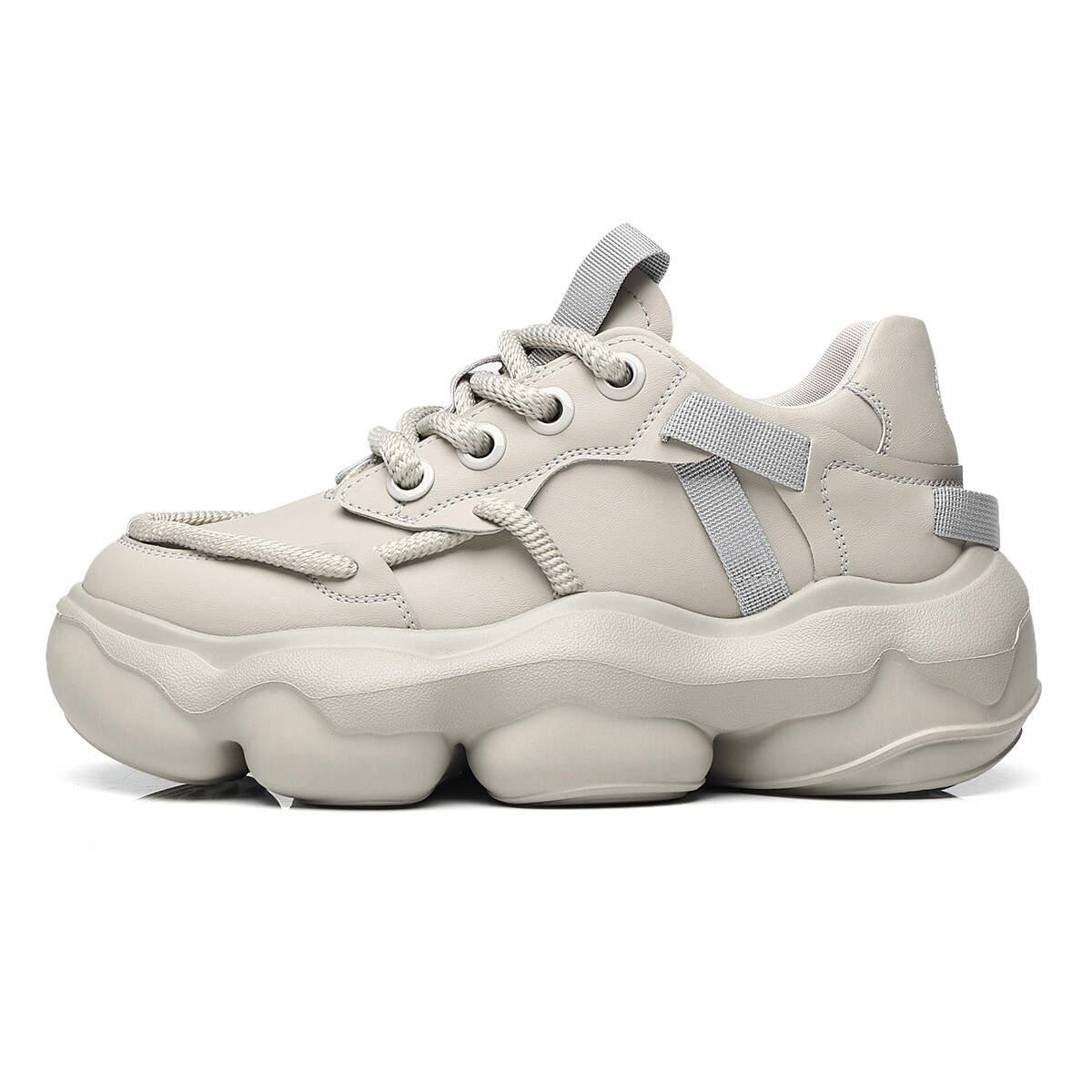 

Кроссовки 15 MINS Chunky Sneakers Men Low-top Light Gray, светло-серый
