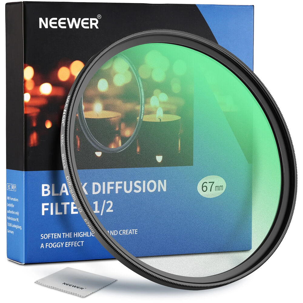 

Фильтр Neewer Black Diffusion Cinematic Effect Filter 66600940