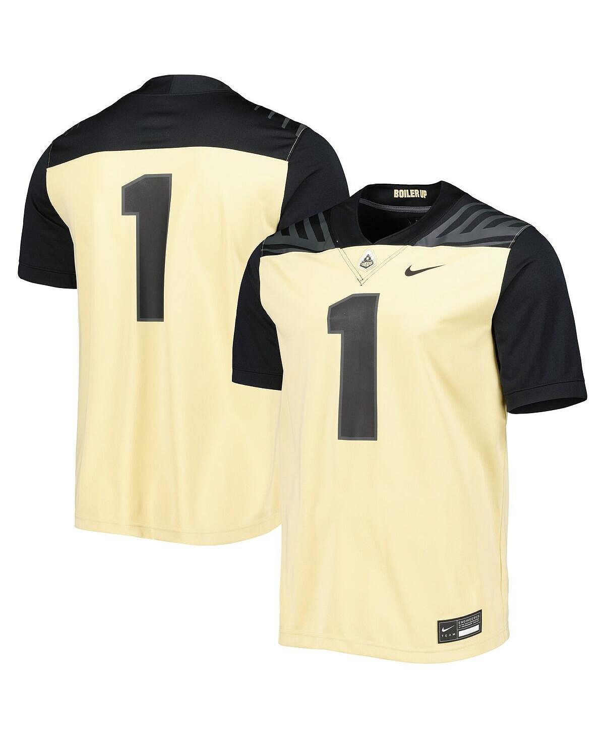 

Мужское футбольное джерси #1 Gold Purdue Boilermakers Untouchable Nike