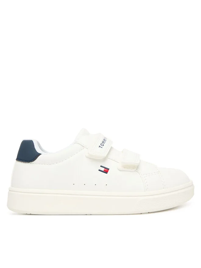 Tommy Hilfiger Низкие кроссовки на липучке T1X9-34338-1355 M белые