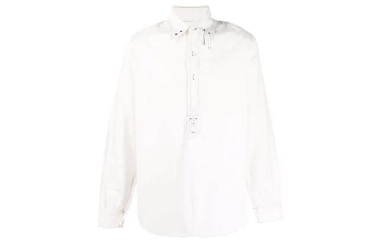 

Needles Мужская рубашка с белым лацканом, средней толщины, другие