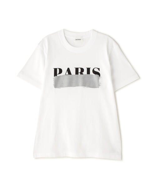 

Футболка, принт с надписью DROIT BELLO, цвет blush