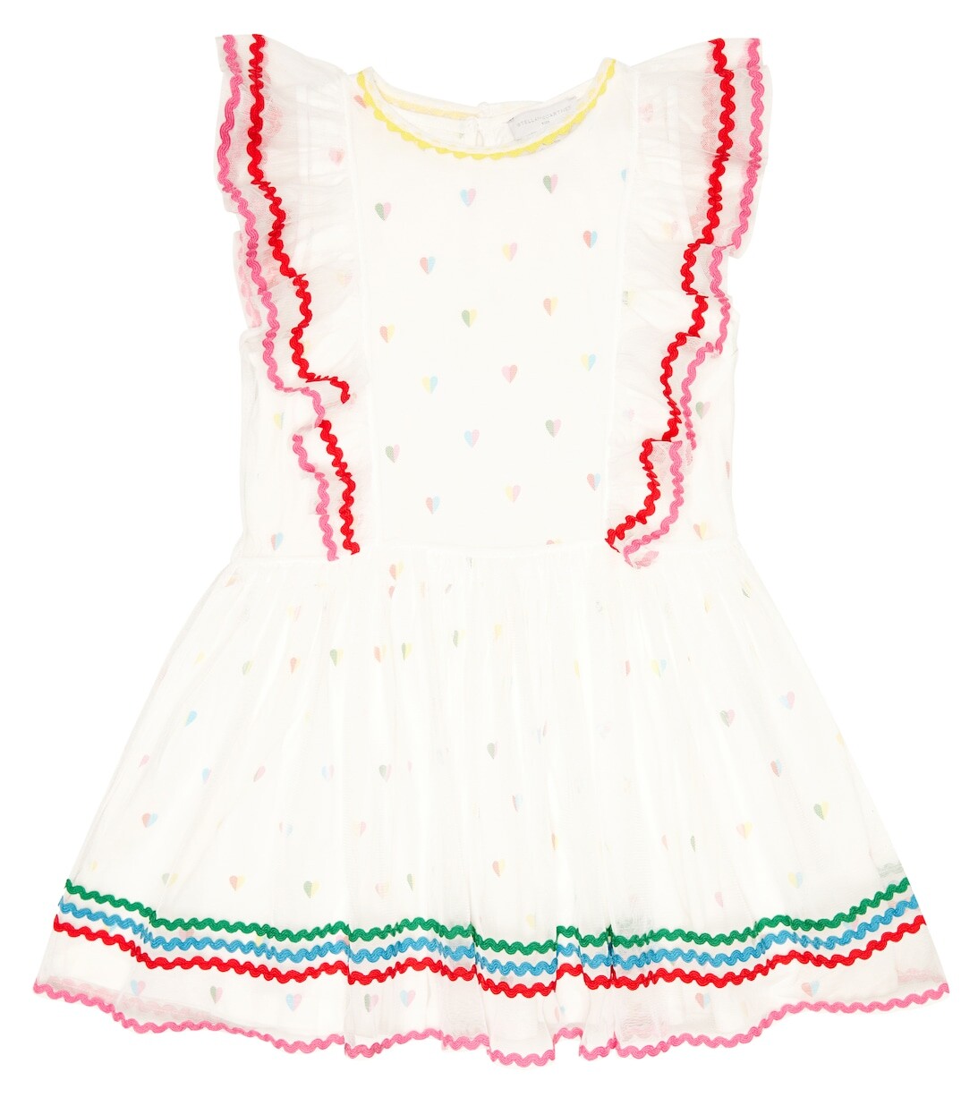 

Платье из джерси Stella McCartney Kids, разноцветный