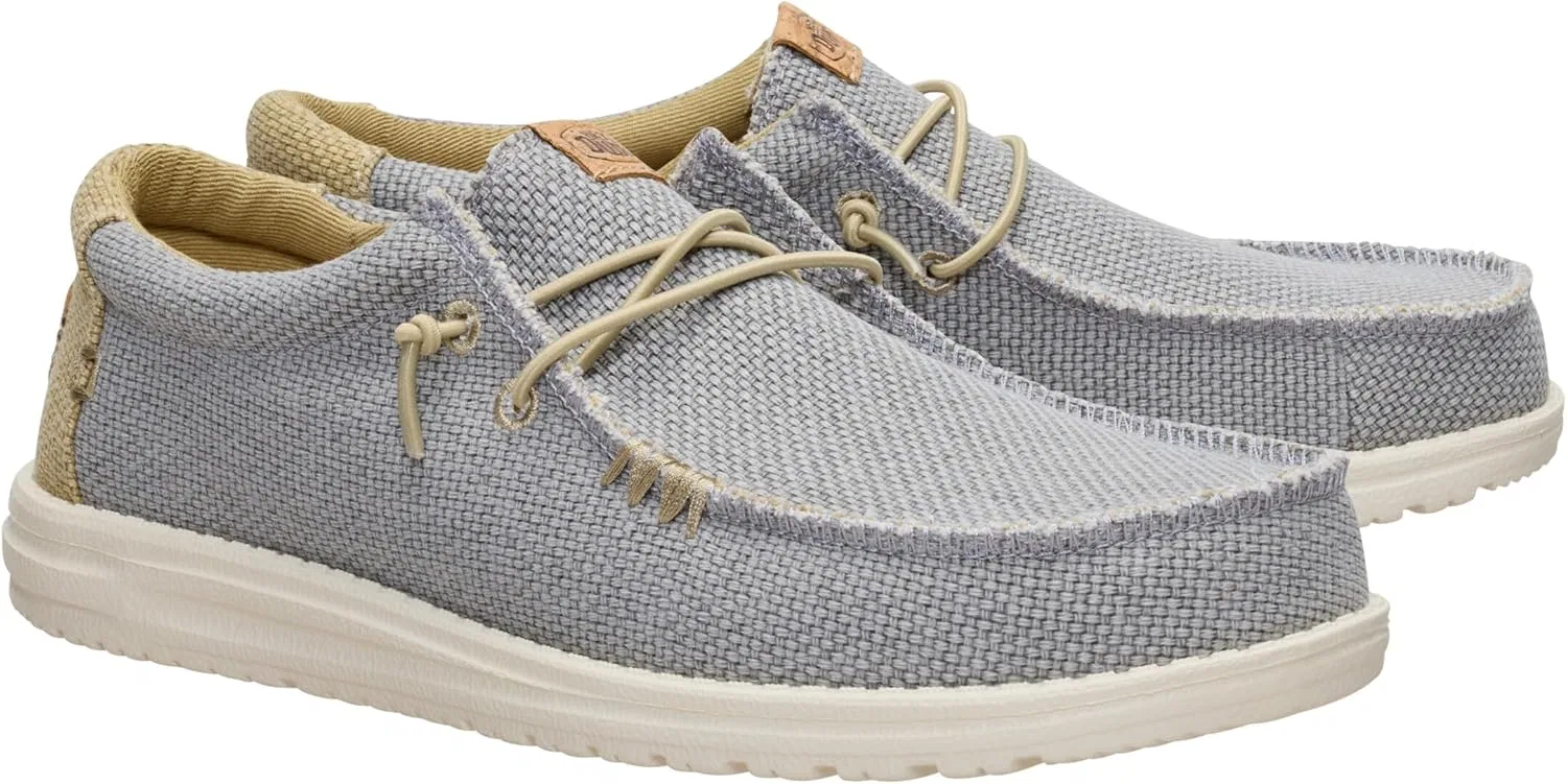 Туфли HEYDUDE Slip On Wally Braided 1YF - Sunflower 40, Gray — фото 3