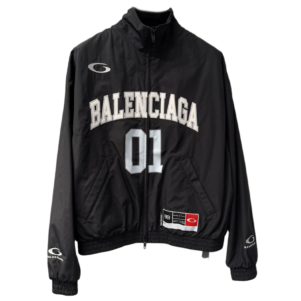 

Balenciaga Куртка облегающего кроя мужская черная, Black