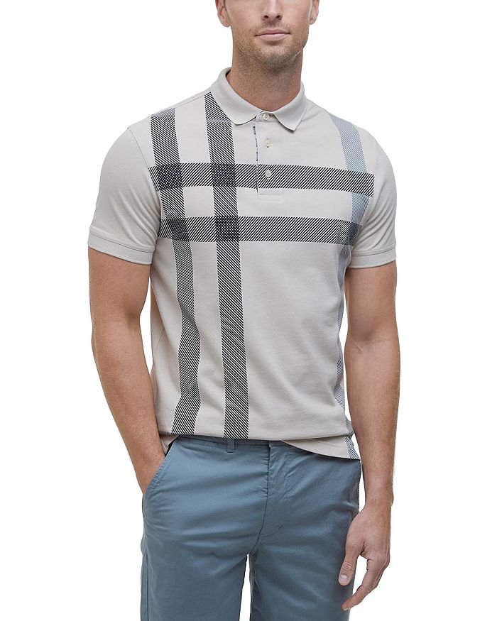 

Блейн Хлопковая Пике Классическая Поло Рубашка Barbour, мультиколор