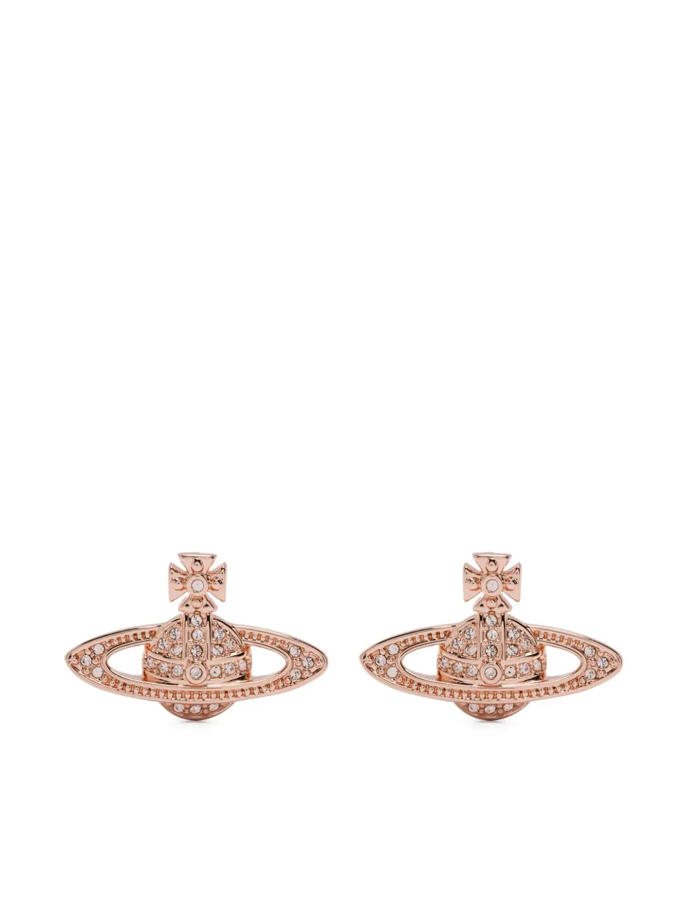 

Серьги Mini Bas Relief Vivienne Westwood, розовый