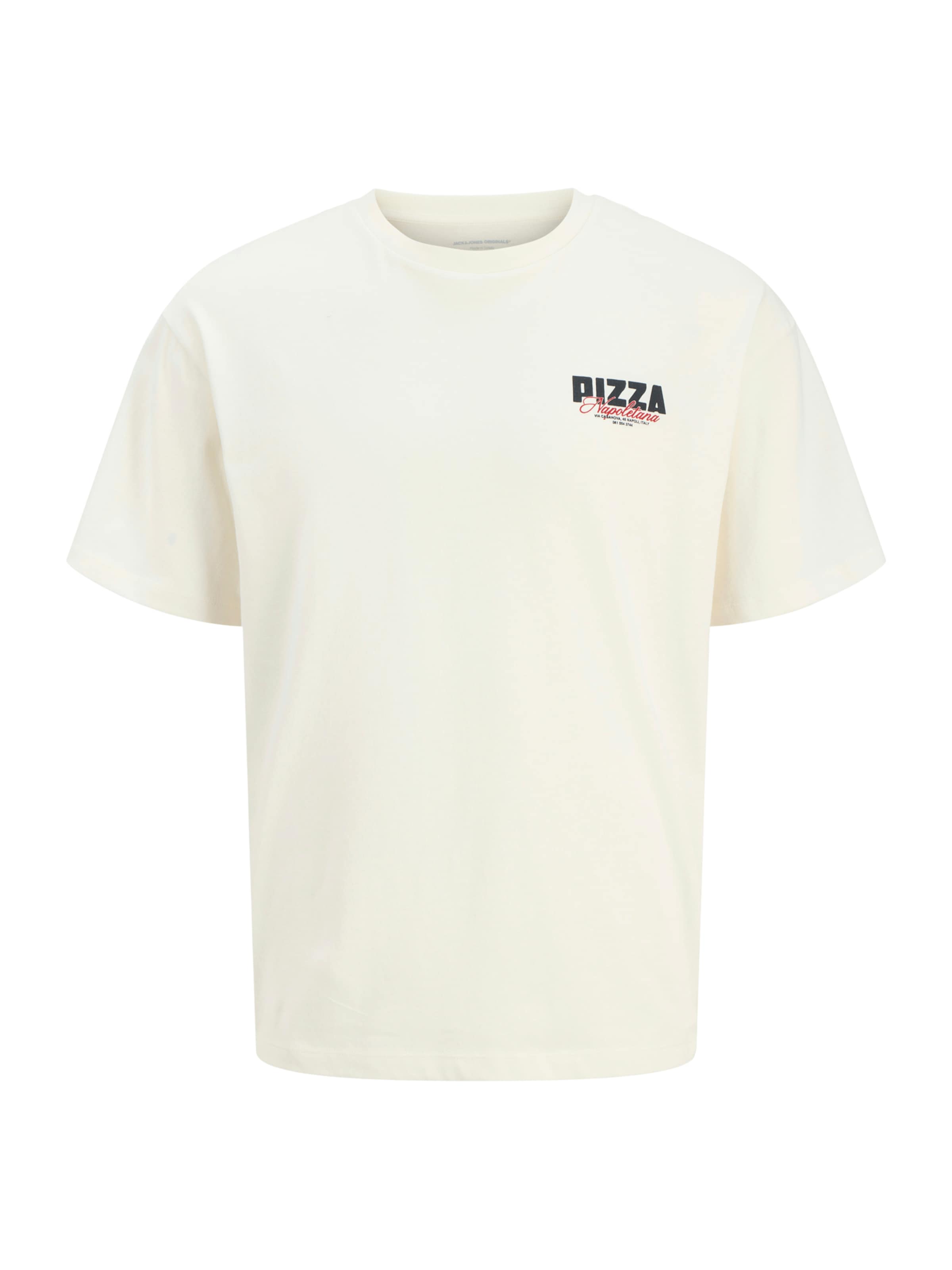 

JACK & JONES Футболка 'JORNAPOLI' в цвете крем, Kitt