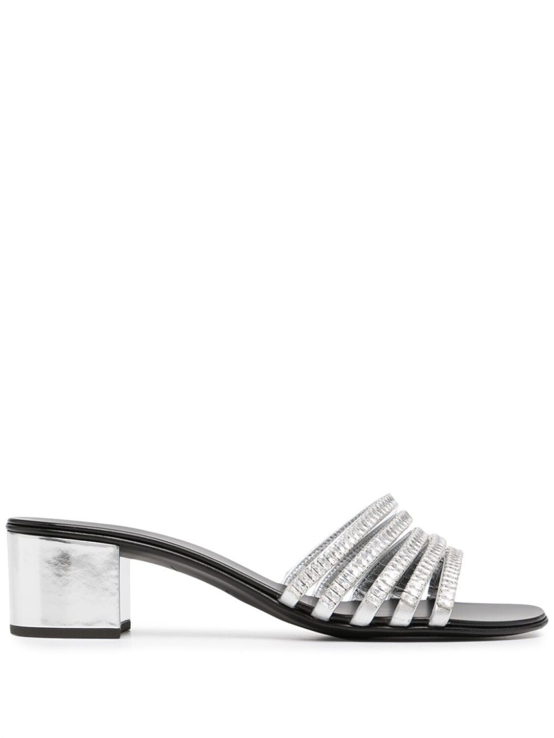 

Босоножки с кристаллами Giuseppe Zanotti, черный