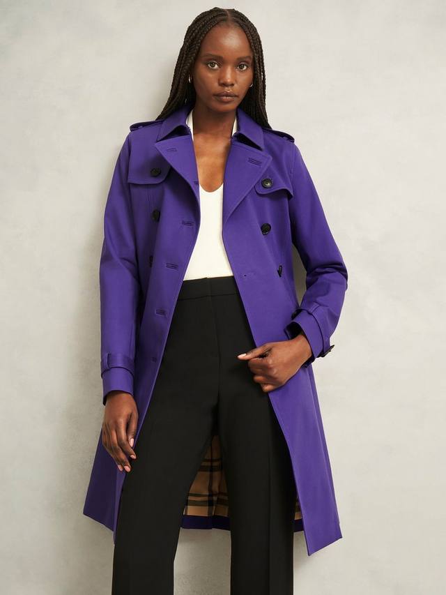 

Пальто-тренч Skylar Hobbs, Future Purple