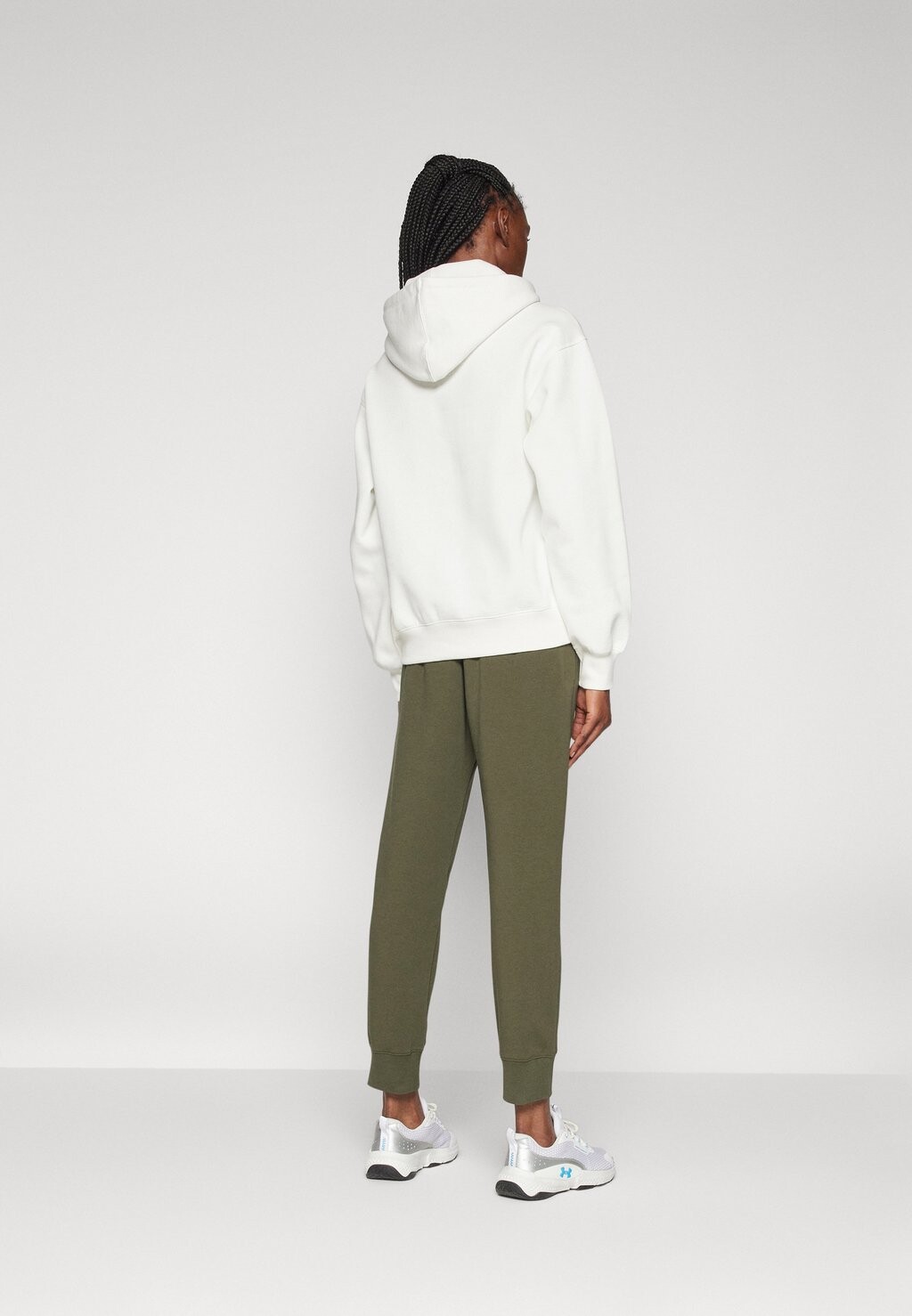 

Спортивные штаны ICONS CUFF PANTS LARGE LOGO Champion, темно-зеленый