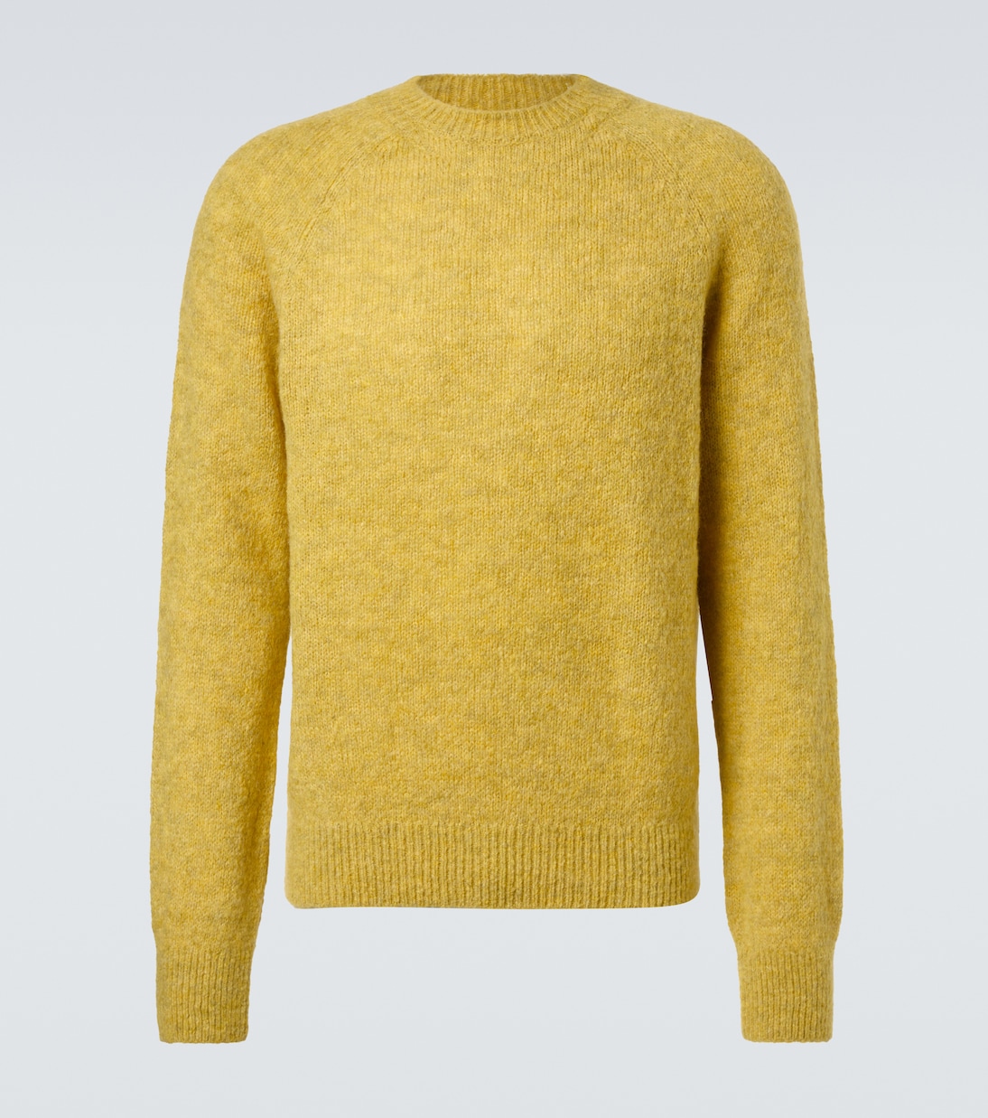 

Свитер из смеси альпаки и шерсти Dries Van Noten, Mustard