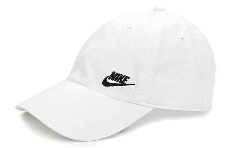 

Хлопковая бейсболка унисекс белая Nike