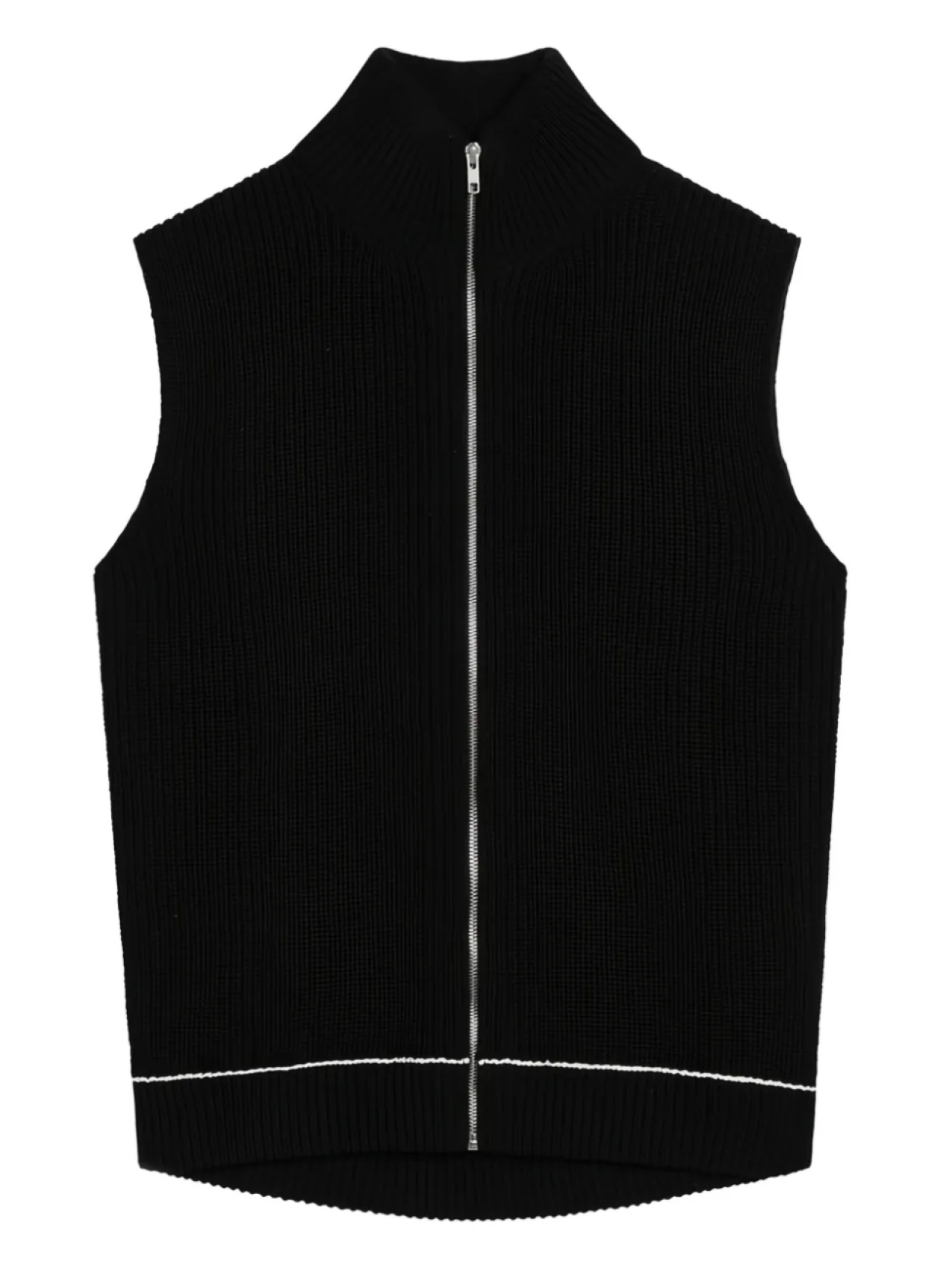 

Кардиган без рукавов MM6 Maison Margiela, черный