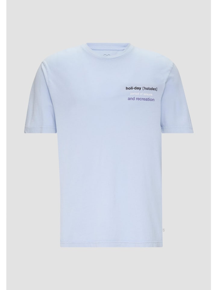 

QS Футболка небесно-голубого цвета (53D0)