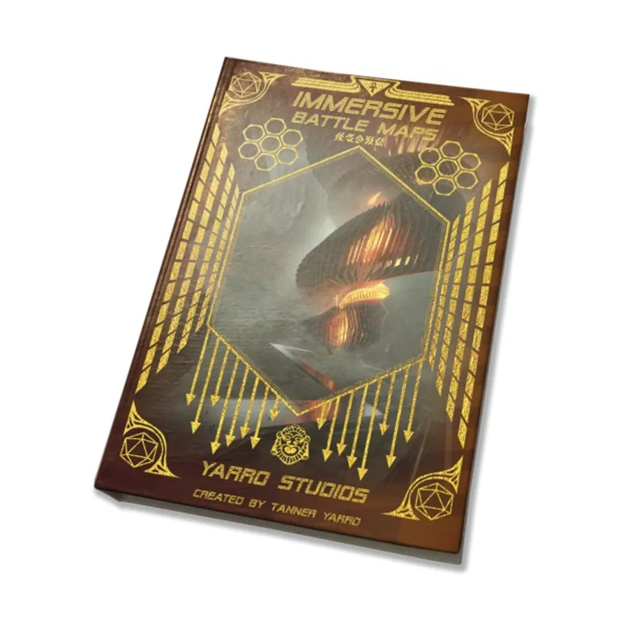 

Immersive Fantasy Battle Maps - Grimmerspace, Immersive Battle Maps, твердый переплет