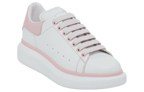 Кроссовки wedge sole sneakers 'white and ice pink' Alexander Mcqueen, белый — фото 2