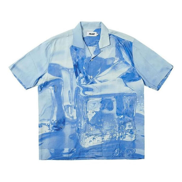 

Рубашка ultimate chill shirt 'crystalised blue' Palace, синий