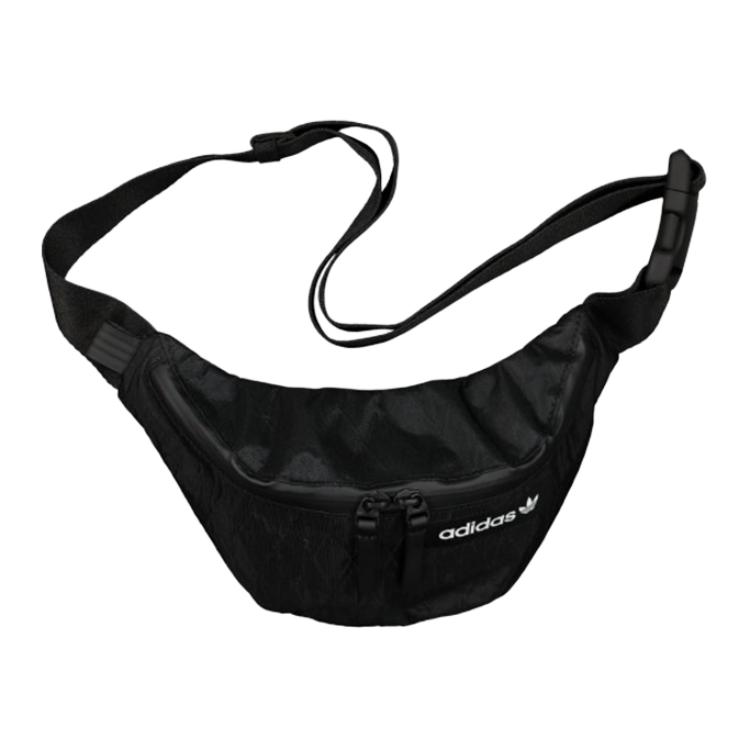 

Adidas Originals Нейлоновый оксфордский поясной рюкзак Regular мужской black