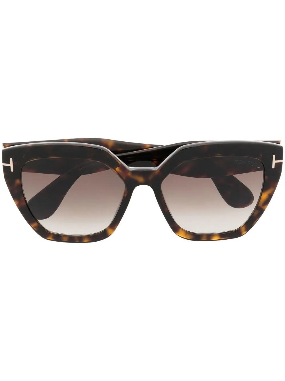 

Солнцезащитные очки Phoebe в оправе 'кошачий глаз' TOM FORD Eyewear, коричневый